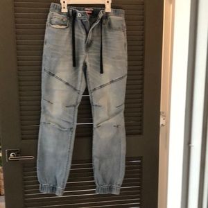 Denim denizen from Levi men’s joggers heavily worn 30 waist size men’s.